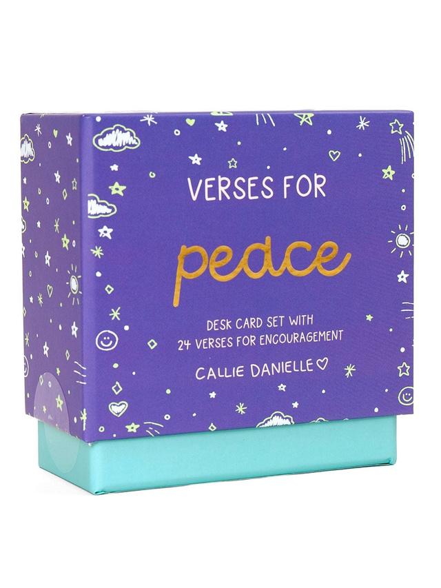 Verses for Peace – Bible Verse Card Set with Display Stand, 1 of 5