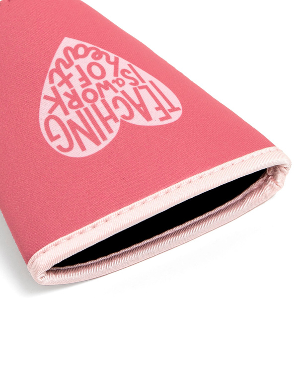 Teaching Is A Work Of Heart Drink Sleeve, 2 of 2
