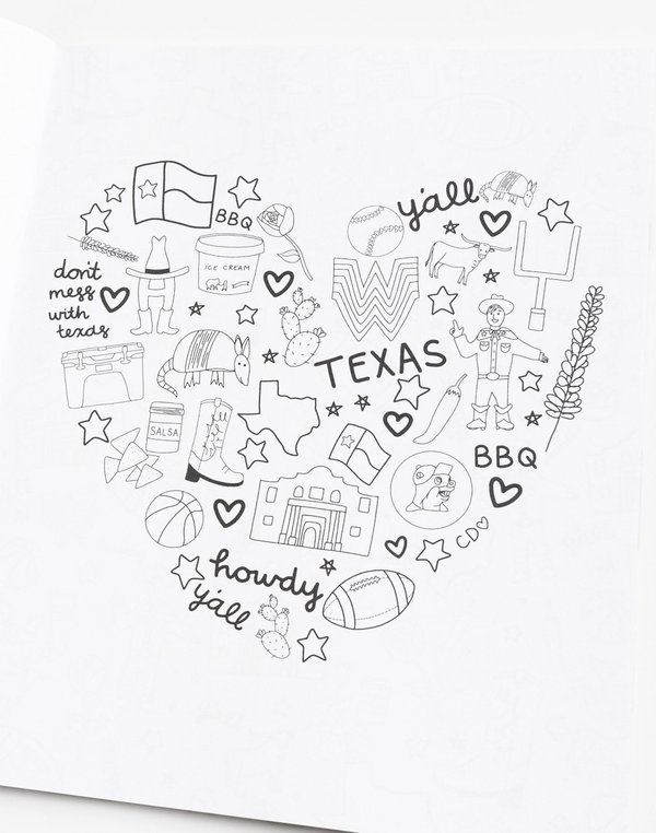 Texas Forever Western Coloring Book , 2 of 6