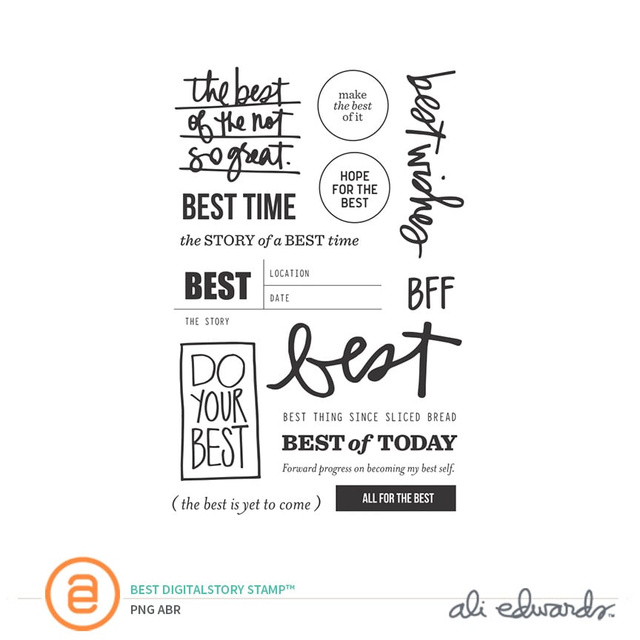 Best Digital Story Stamp™, 1 of 1