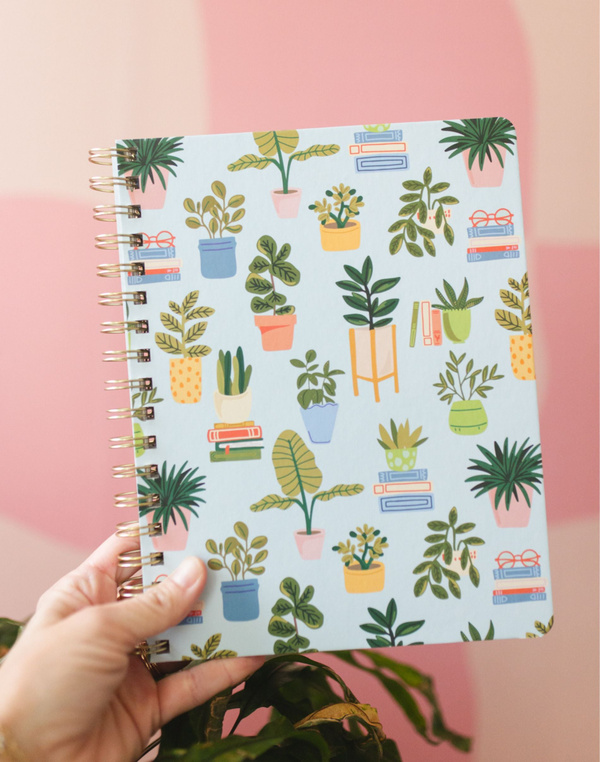 Potted Plants Spiral Notebook, 1 of 6