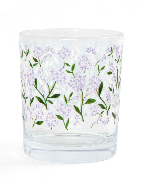 Hydrangea Floral Short Juice Glass, 2 of 4