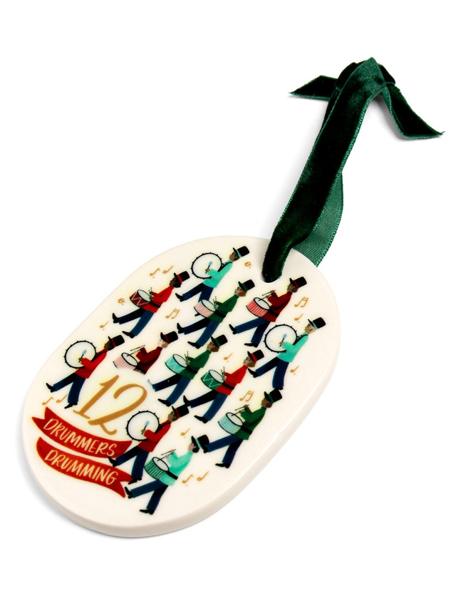 12 Days of Christmas Keepsake Ornaments Set of 12, 2 of 4