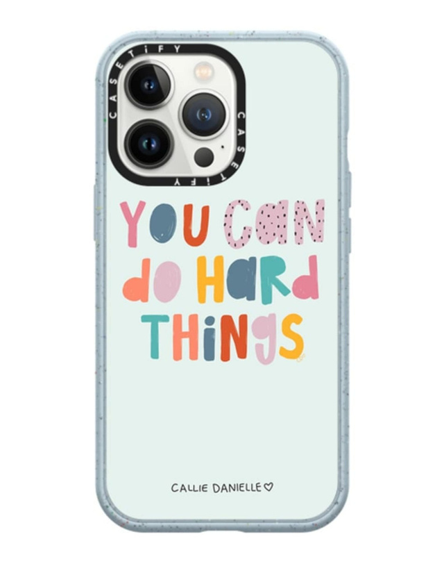 You Can Do Hard Things Phone Case by Casetify