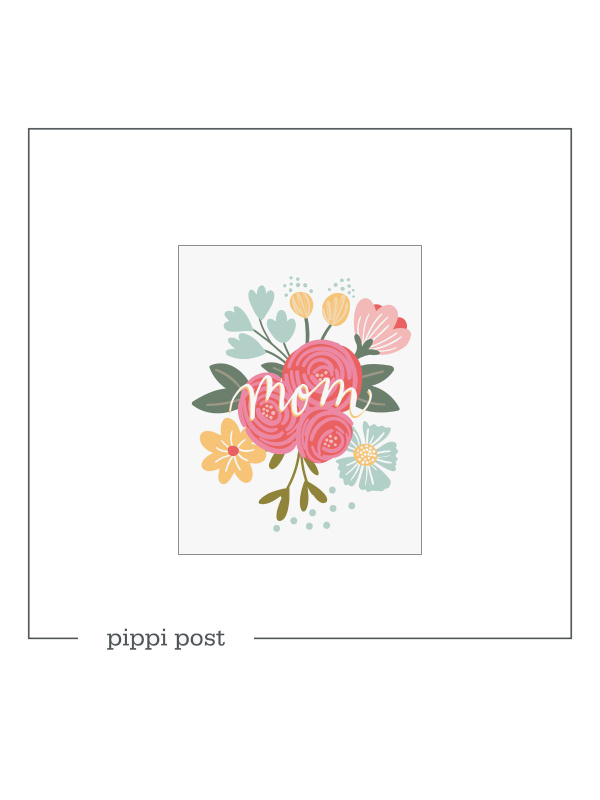 Mom Floral - Digital Greeting Card, 1 of 1