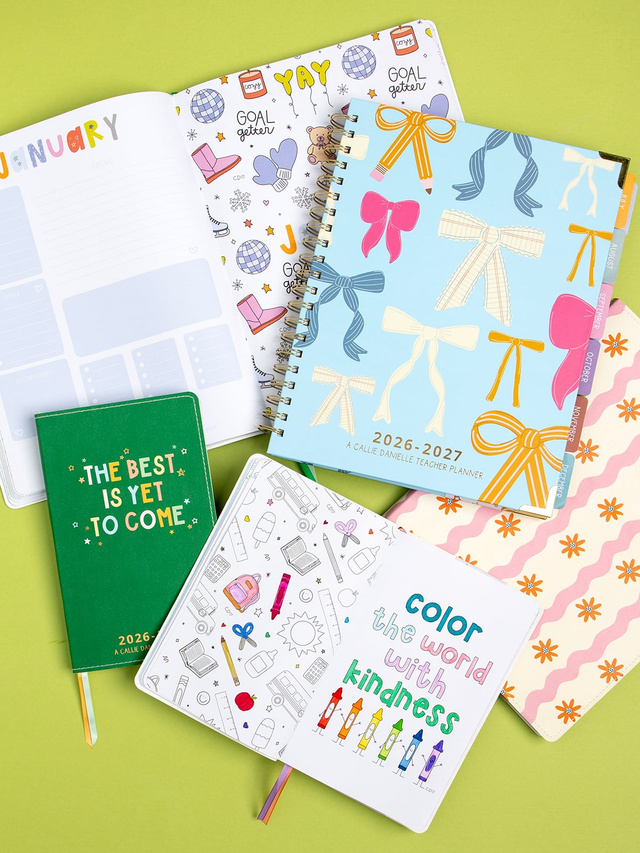 Coquette Bows Teacher Planner : 2026-2027 Academic Year, 13 of 14