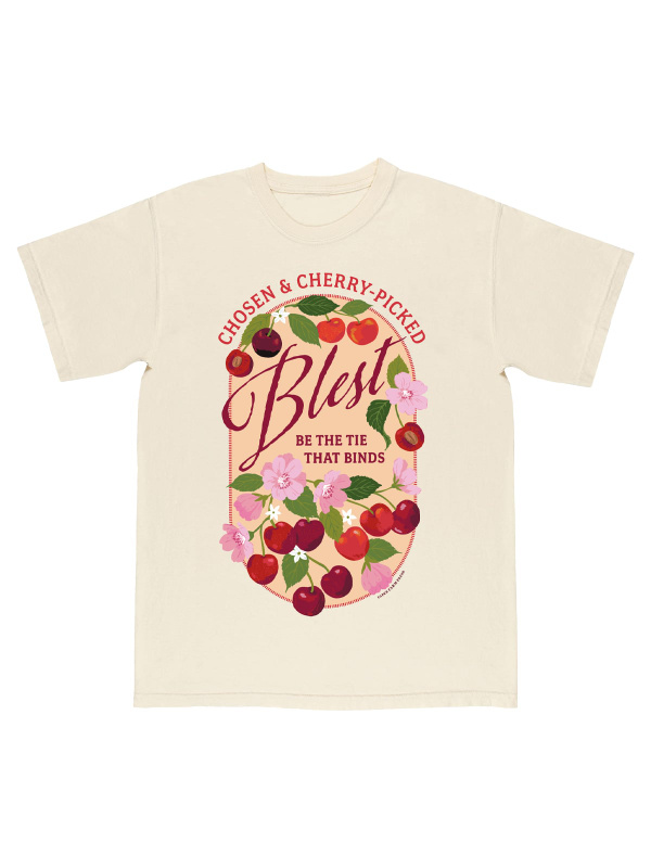 Chosen & Cherry Picked Faith Tee - Ivory, 3 of 5