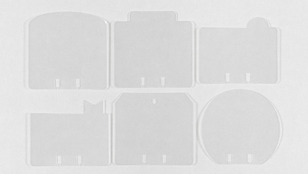 MemoryDex Card Set - Clear Plastic, 1 of 2