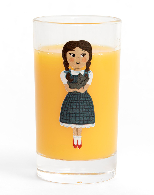 Wizard of Oz Dorothy Mini Juice Glass, 3 of 3