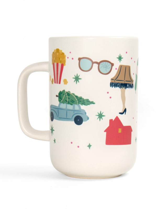 Classic Christmas Movie Favorites Tall Ceramic Coffee Mug, 4 of 4