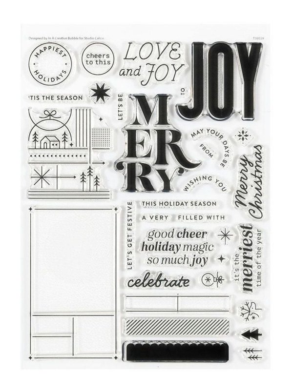 Stamp Set : 6×8 Christmas Gift Tags by In a Creative Bubble, 1 of 2