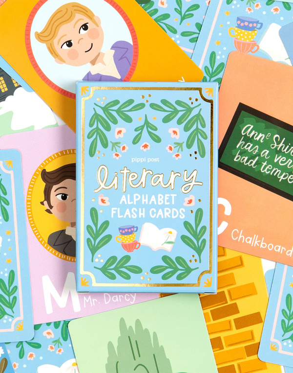 Literary Favorites Educational Alphabet Flash Cards, 7 of 7