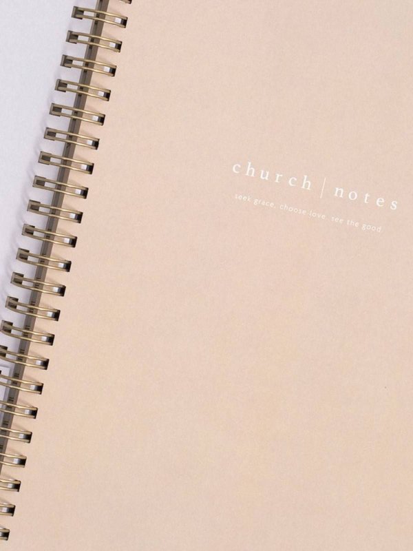 Dove Grey Bible Study Spiral Notebook, 3 of 13