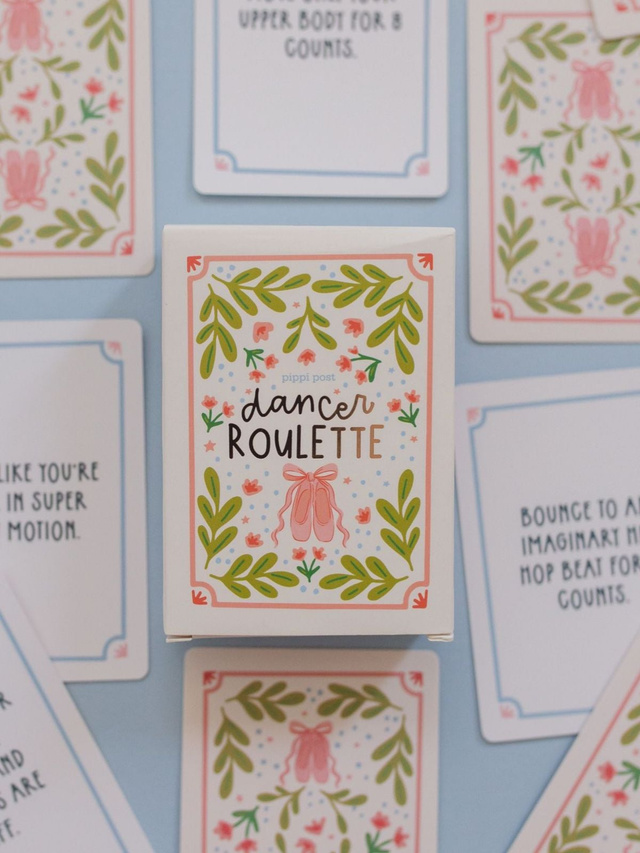 Dancer Roulette - Draw-And-Do Activity Card Game, 1 of 5