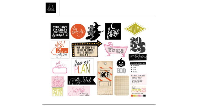Stop The Blur October 2025 Digital Printable, 1 of 1