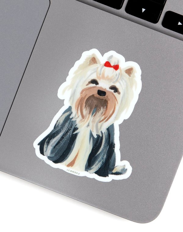 Yorkshire Terrier Decal Sticker, 2 of 2