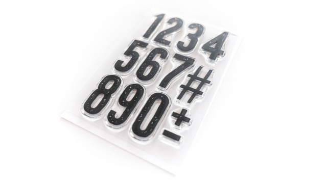 Numbers Are Awesome #9 4×6 Stamp Set, 2 of 2