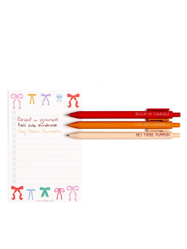 The Cozy Club Fall Pen Set, 3 of 3