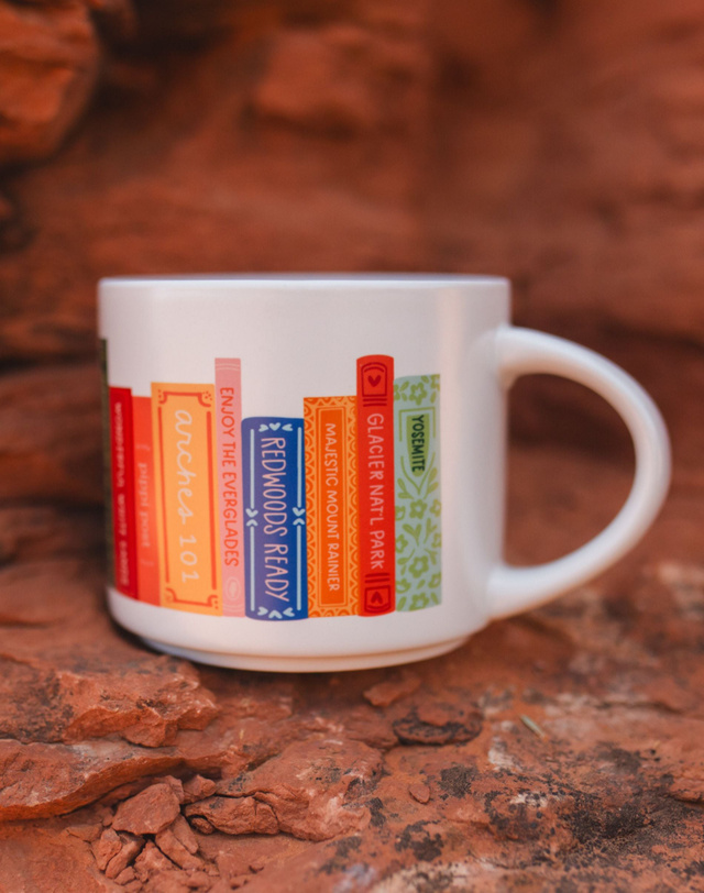National Parks Books Large Ceramic Mug, 2 of 7