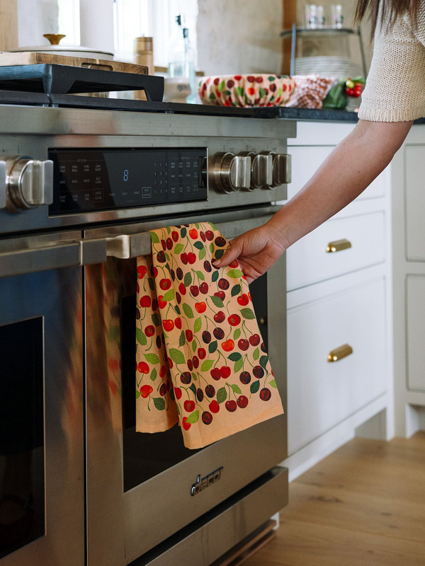 Cherry Grove Kitchen Tea Towel, 2 of 6