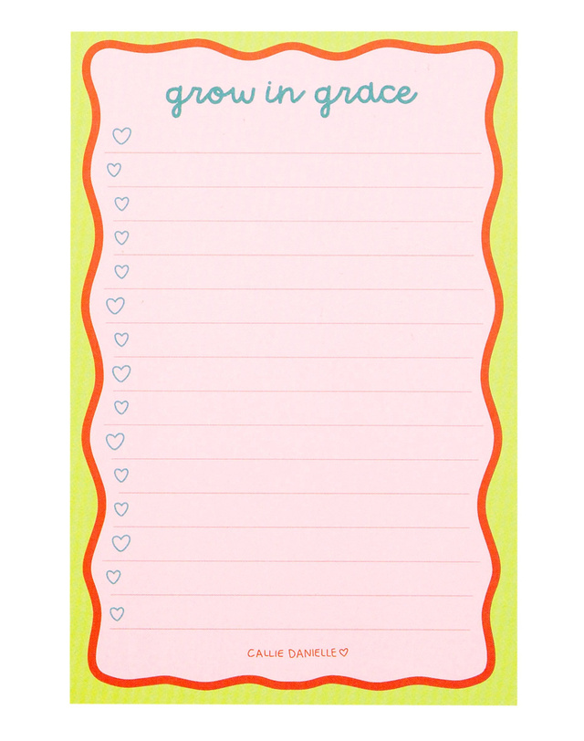 Grow In Grace 4×6 Notepad, 1 of 2