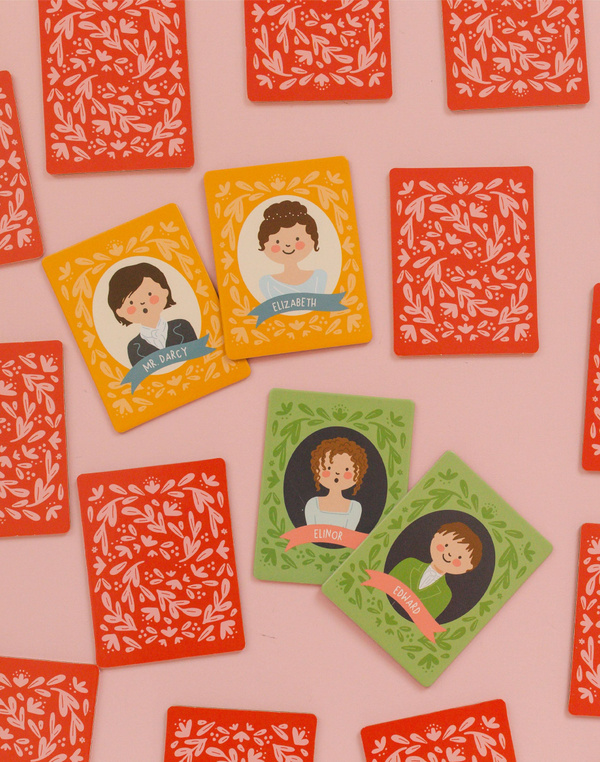 Dynamic Duos Literary Matching Memory Card Game, 2 of 7