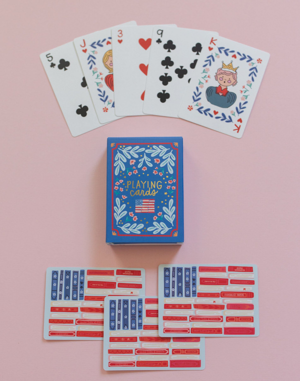 American Flag Books Deck of Playing Cards, 5 of 7