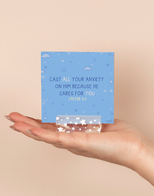 Verses For Daughters – Bible Verse Card Set with Display Stand, 4 of 6