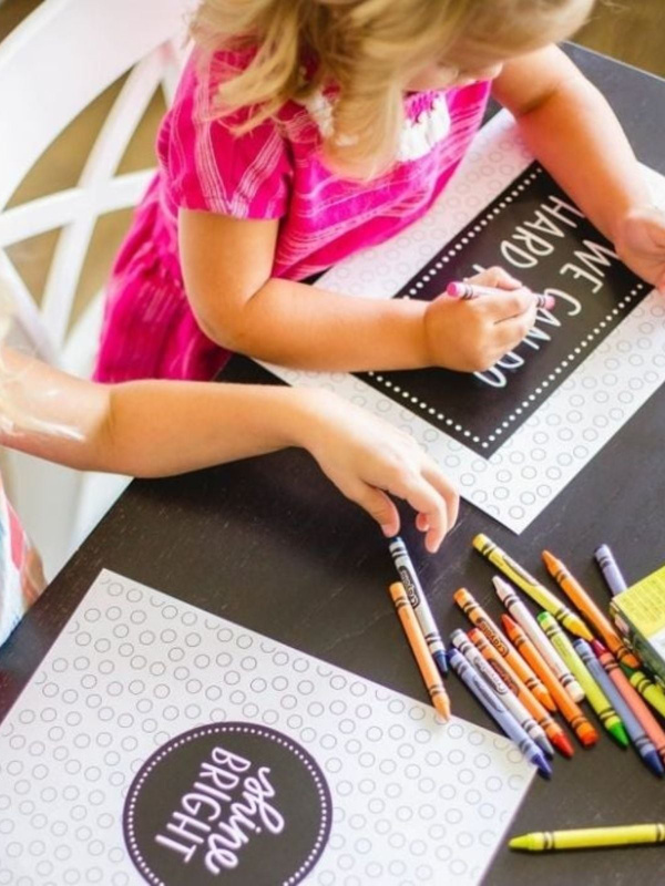 Back To School Digital - Coloring Pages	, 1 of 2