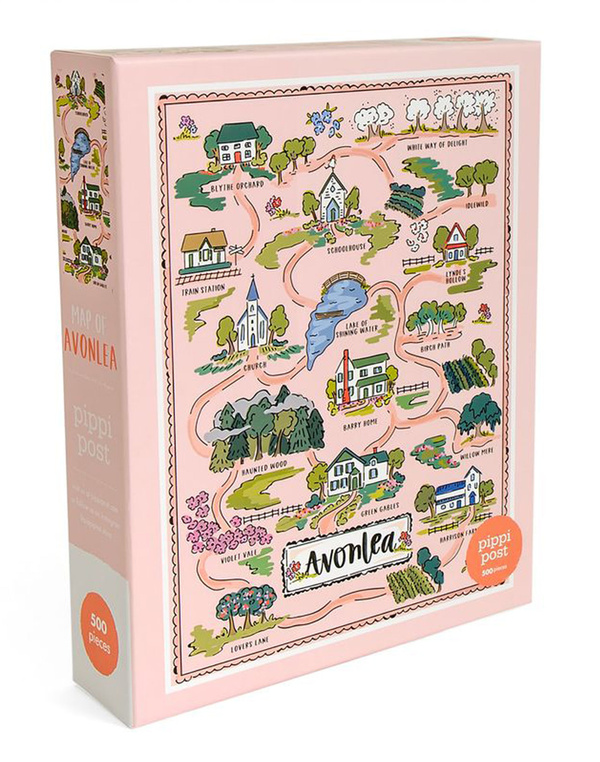 Map of Avonlea - 500 Piece Jigsaw Puzzle, 1 of 8