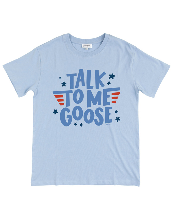 Talk To Me Goose Tee - Hydrangea, 4 of 4