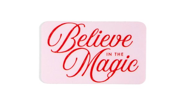 Believe In The Magic Decal Sticker, 1 of 1