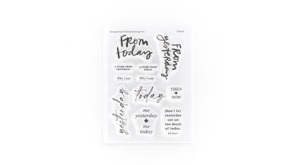 Stamp Set : 3×4 Yesterday & Today, 1 of 2
