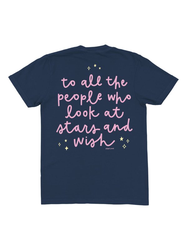 City of Starlight Romantasy Tee - True Navy, 1 of 2