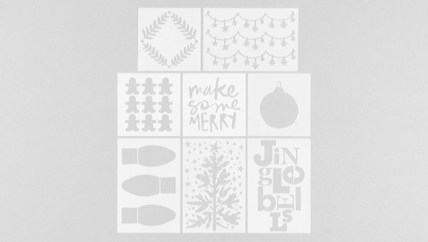 Make Some Merry Stencil Pack, 1 of 3