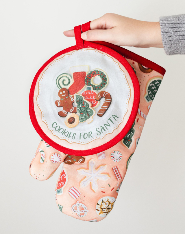 Sweet Holiday Pot Holder Set, 1 of 3