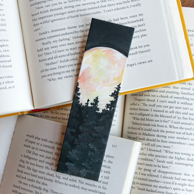 Full Moon Bookmark, 2 of 6