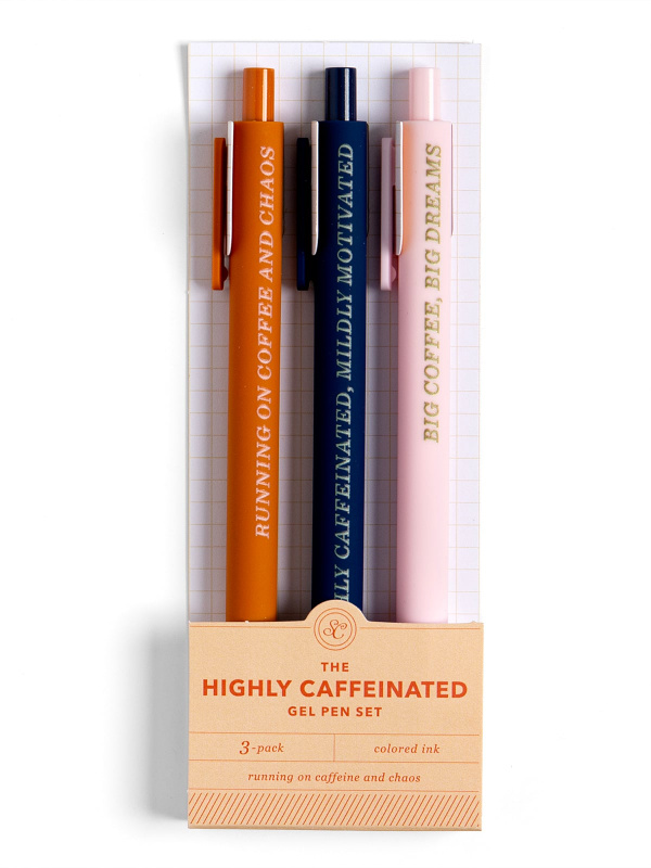 The Highly Caffeinated Gel Pen Set, 1 of 3
