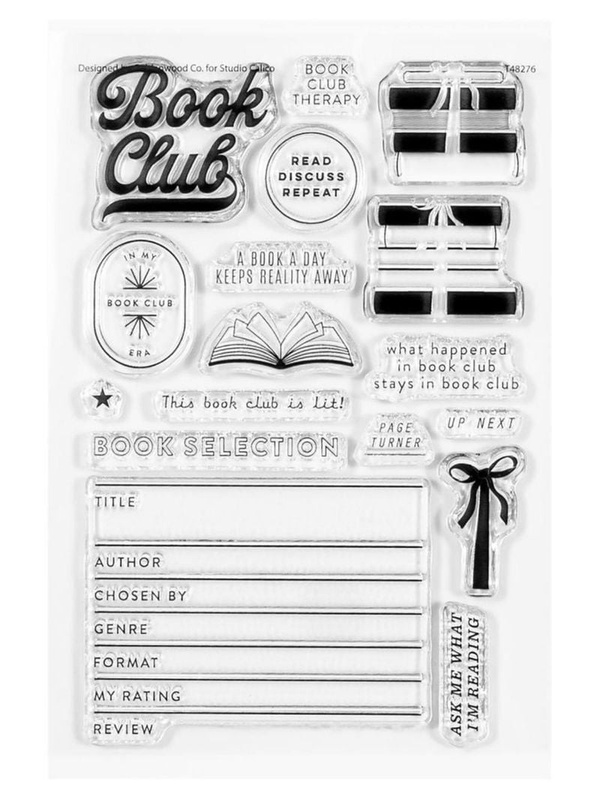 Stamp Set : 4×6 Book Club by Goldenwood Co, 1 of 4