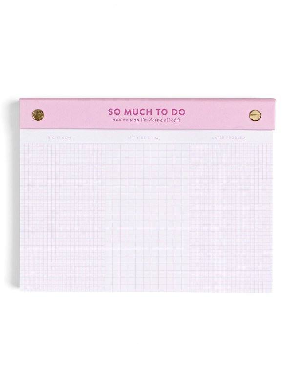 So Much To Do 6×8 Notepad, 1 of 2