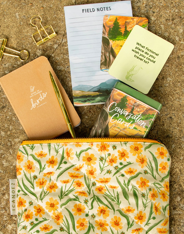 Goldenmane Quilted Pouch, 3 of 3