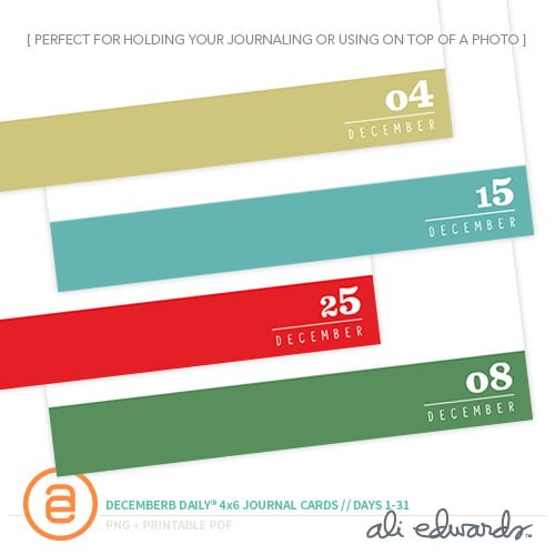 December Daily® 4×6 Digital Overlays No. 3, 1 of 1