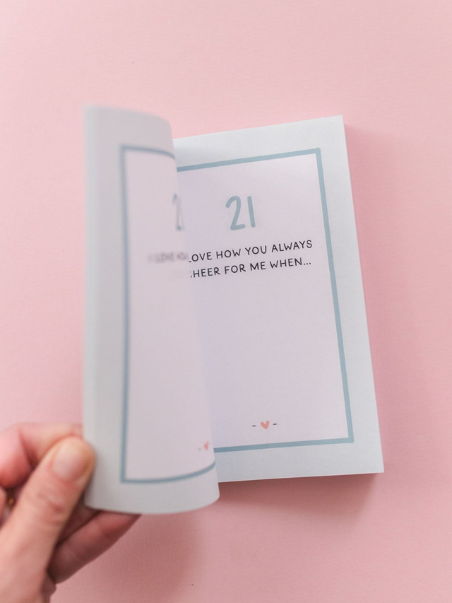 100 Things I Love About You Prompted Journal, 5 of 10