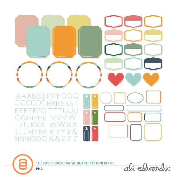 The Basics 2026 Quarterly Digital Mini Kit #3, 1 of 1