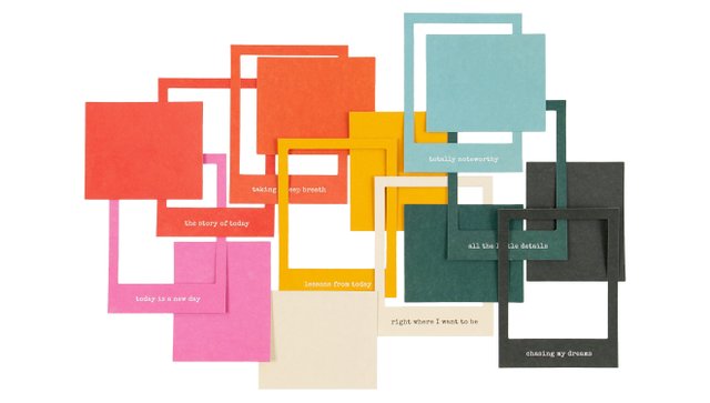 Polaroid Frame Die Cuts, 1 of 2