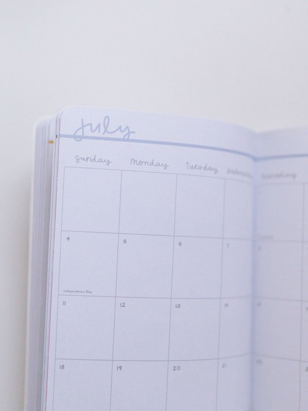 Blue Floral & Bows Petite Planner : 2027 Calendar Year, 2 of 14