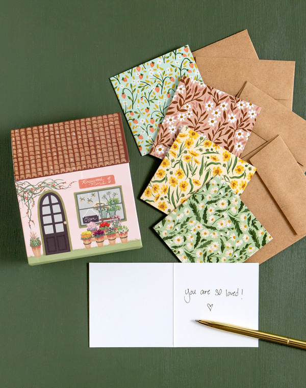 Flower Shop Mini Specialty Greeting Card Box Set, 2 of 8