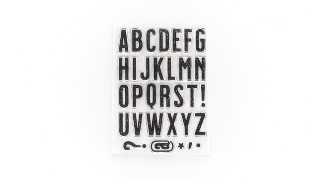 Alphas Are Awesome #30 6×8 Stamp Set, 1 of 2