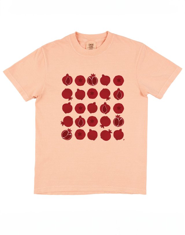 Pomegranate Tee - Peachy Pink, 2 of 3