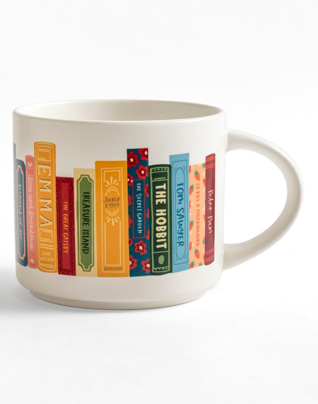 Classic Books Large Ceramic Mug, 5 of 6